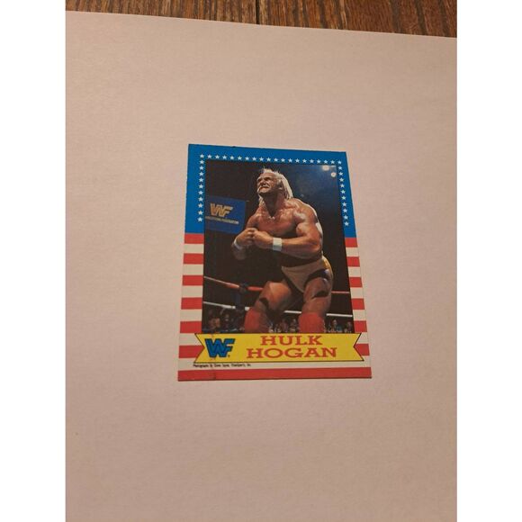 1987 Topps WWF Hulk Hogan Trading Card #3 Vintage Wrestling - Picture 1 of 3